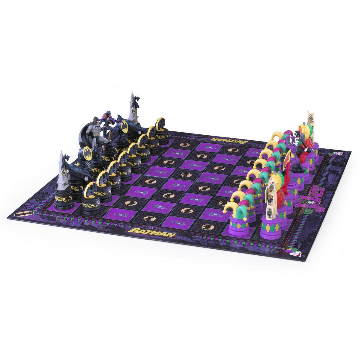 Noble Collection - The Batman: (The Batman vs The Joker) Chess Set