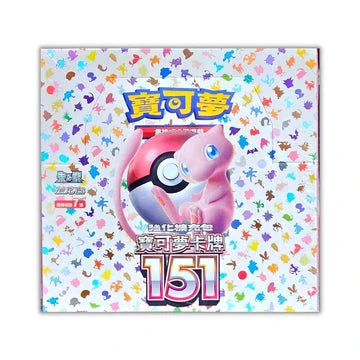 Pokemon TCG: Pokemon 151 - Traditional Chinese - Booster Box - SV2AF